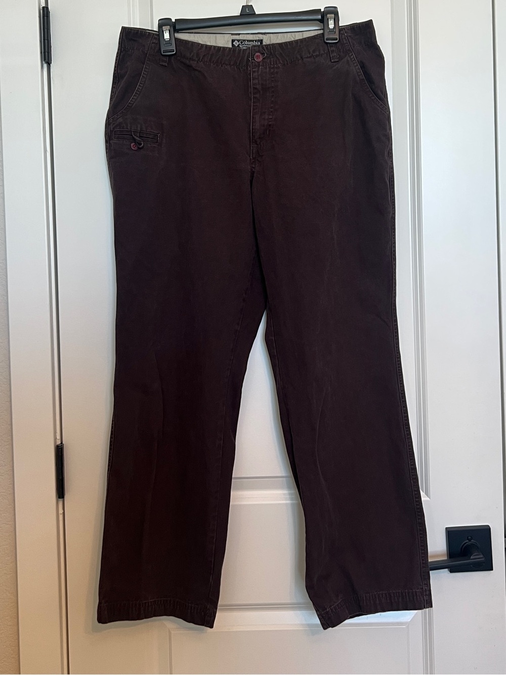 Columbia Men's Dark Brown Chinos